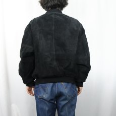 画像3: OUTDOOR EXCHANGE スエードレザージャケット BLACK L (3)