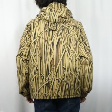 画像3: 90's Cabelas USA製 "CATTAIL CAMO" カモ柄 GORE-TEX ナイロンジャケット L (3)