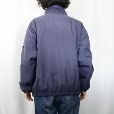 画像3: 90's GAP 裏フリース ナイロンジャケット L (3)
