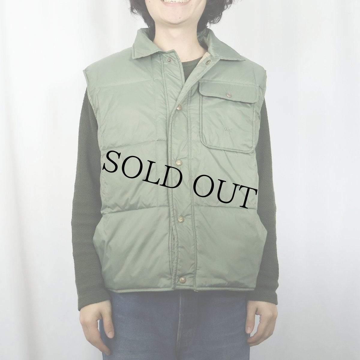 画像2: 90's ORVIS ダウンベスト M (2)