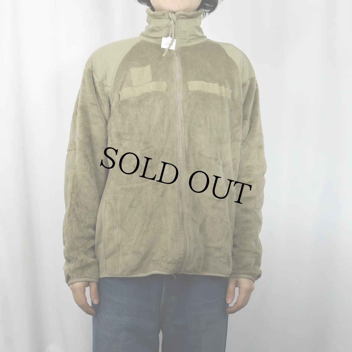 画像2: U.S.MILITARY ECWCS GEN3 Cold Weather "POLARTEC" コヨーテフリースジャケット SMALL/REGULAR (2)