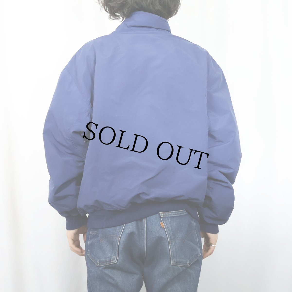 画像3: 90's Eddie Bauer USA製 裏フリース ナイロンジャケット XL (3)