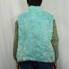 画像4: 90's〜 Isabella's Journey リバーシブル フェイクファーベスト  (4)