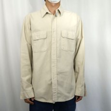 画像2: 70〜80's FIVE BROTHER USA製 シャモアクロスシャツ L (2)