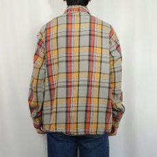 画像3: 70's FROSTPROOF チェック柄 ヘビーネルシャツ SIZE16 1/2 (3)