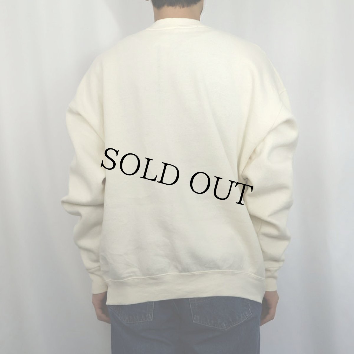 画像3: 90's SHOEBOX USA製 "Ah, CAMPING a great excuse to..." イラストプリントスウェット XL (3)