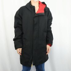 画像4: 90's J.CREW "GORE-TEX" 中綿入り マウンテンパーカー BLACK L (4)