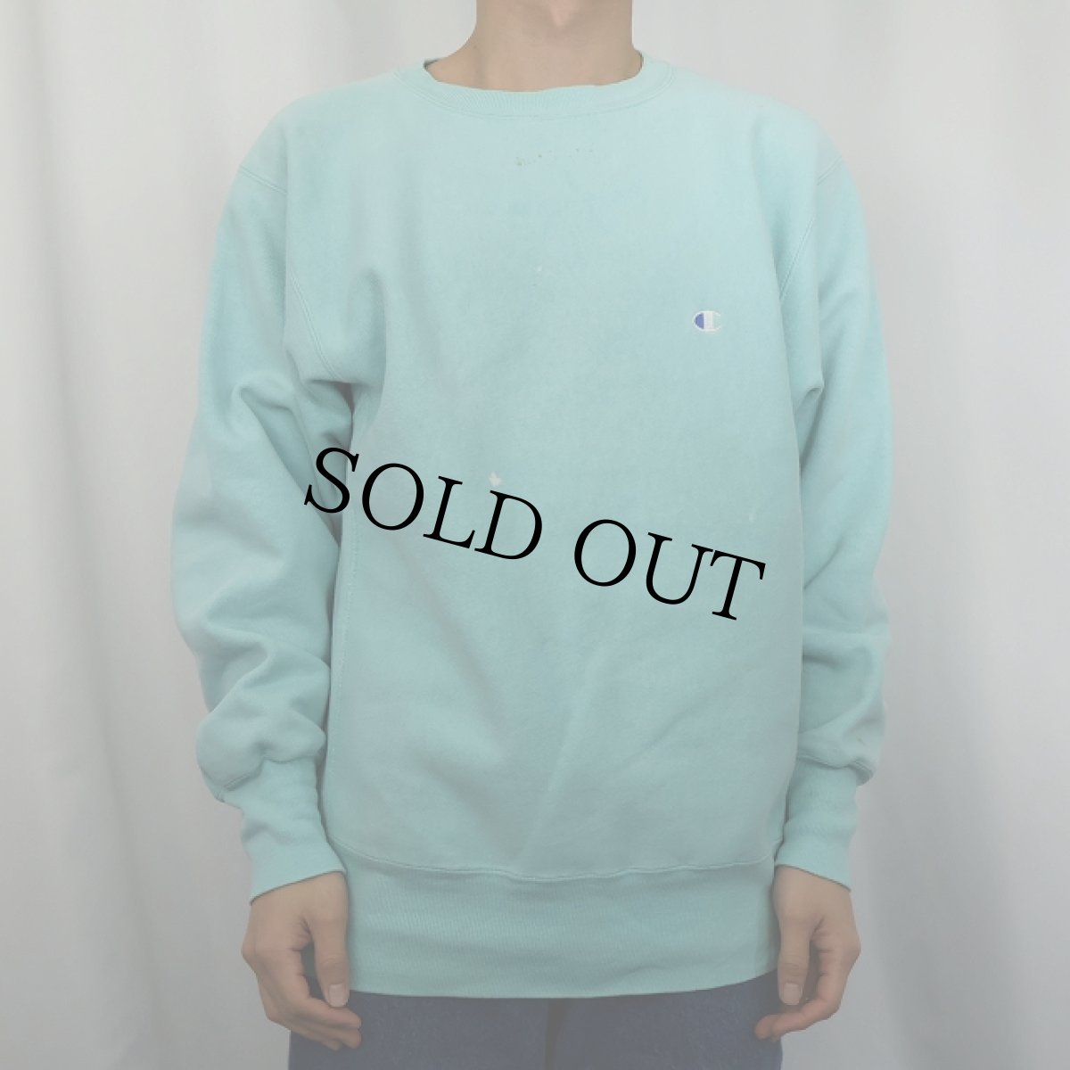 画像2: 90's Champion REVERSE WEAVE USA製 目付き スウェット L (2)