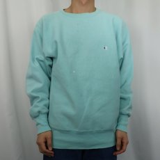 画像2: 90's Champion REVERSE WEAVE USA製 目付き スウェット L (2)