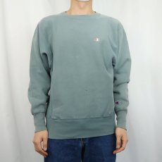 画像2: 90's Champion REVERSE WEAVE 目付き スウェット M (2)
