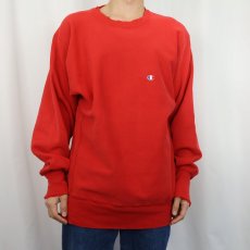 画像2: 90's Champion REVERSE WEAVE USA製 目付き スウェット XL (2)