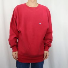画像2: 90's Champion REVERSE WEAVE USA製 目付き スウェット XL (2)