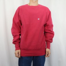 画像2: 90's Champion REVERSE WEAVE USA製 目付き スウェット L (2)