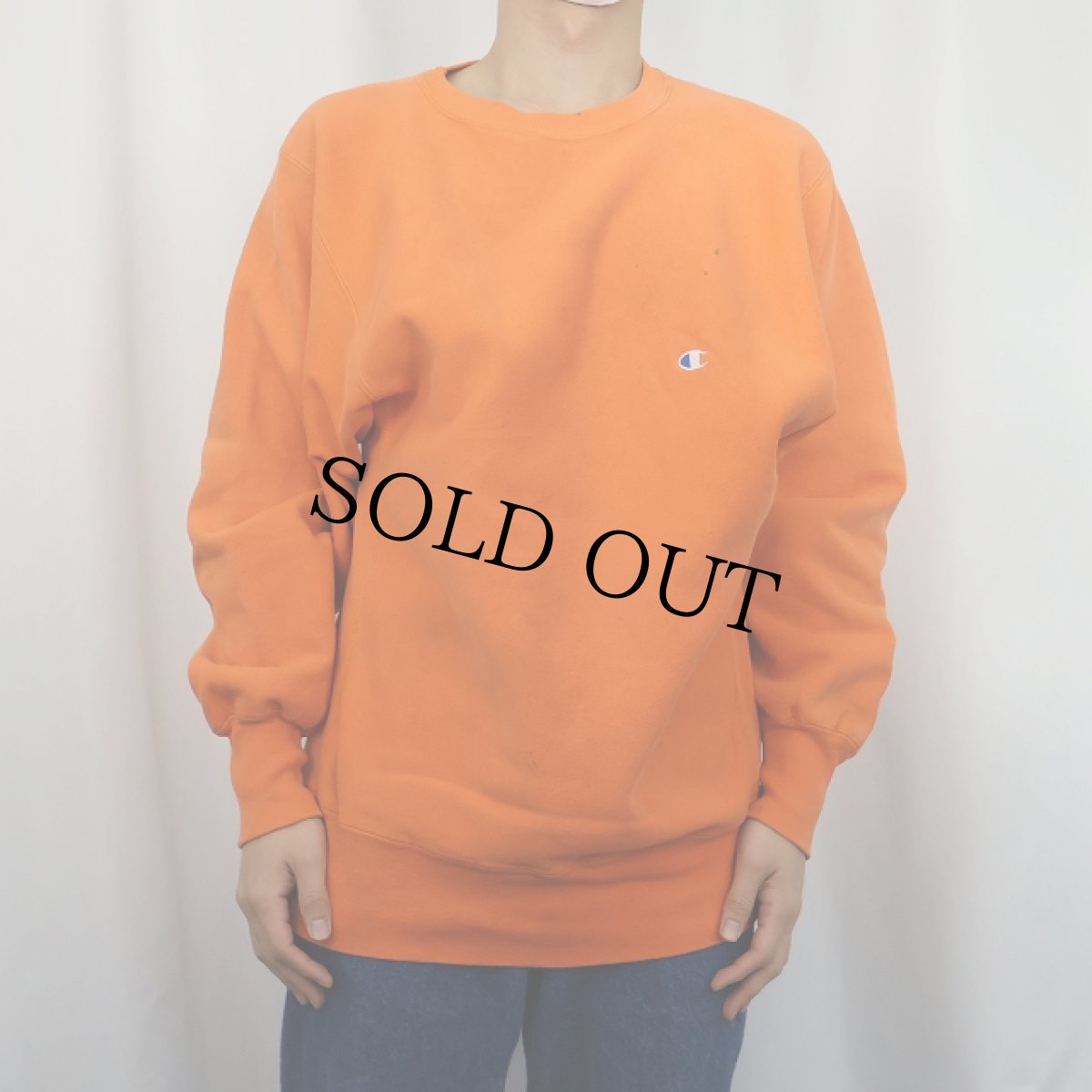 画像2: 90's Champion REVERSE WEAVE USA製 目付き スウェット XL (2)
