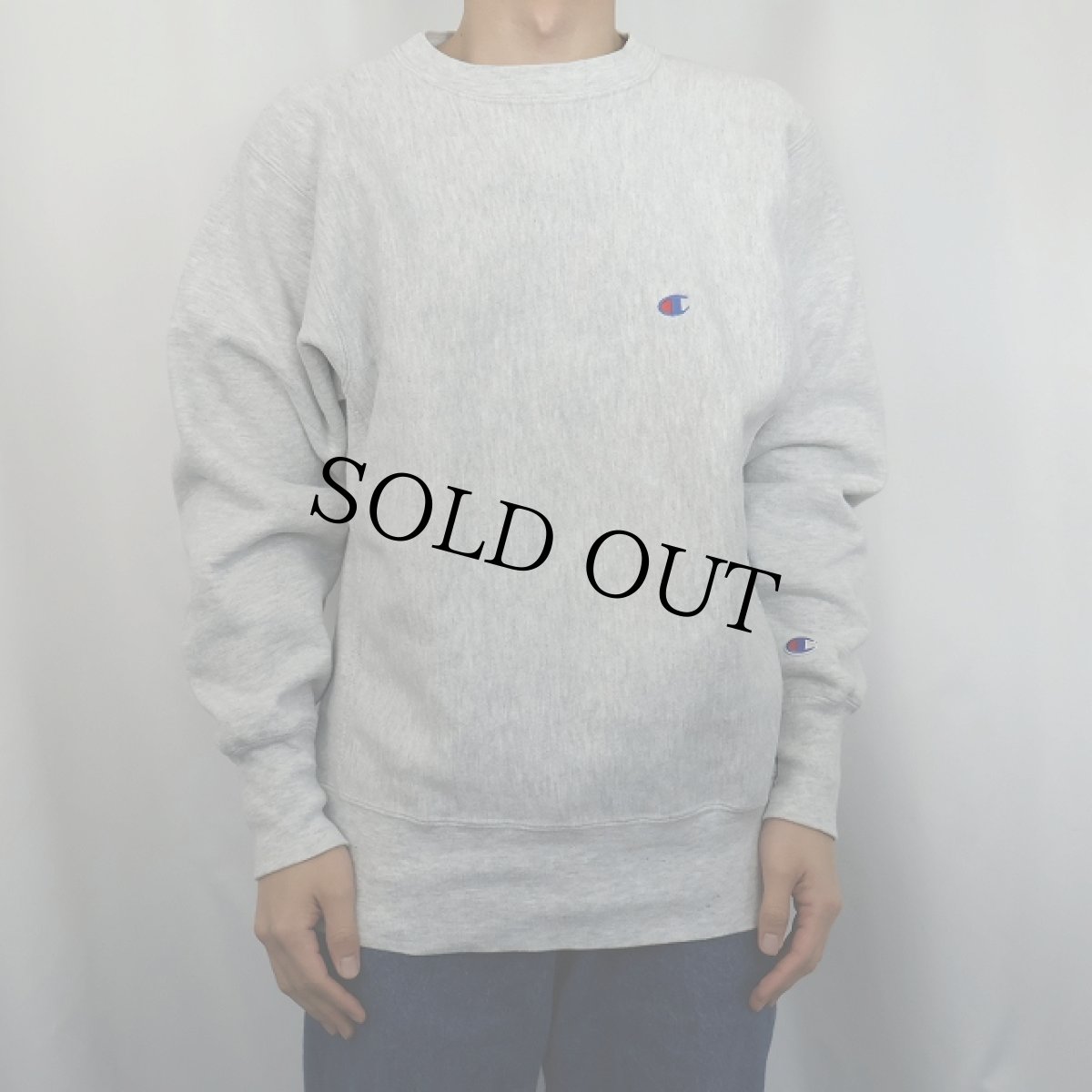画像2: 90's Champion REVERSE WEAVE USA製 目付き スウェット L (2)