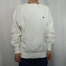 画像2: 80's Champion REVERSE WEAVE USA製 トリコタグ 目付き スウェット L (2)