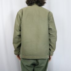 画像3: 60〜70's U.S.NAVY A-2 初期型 デッキジャケット LARGE (3)