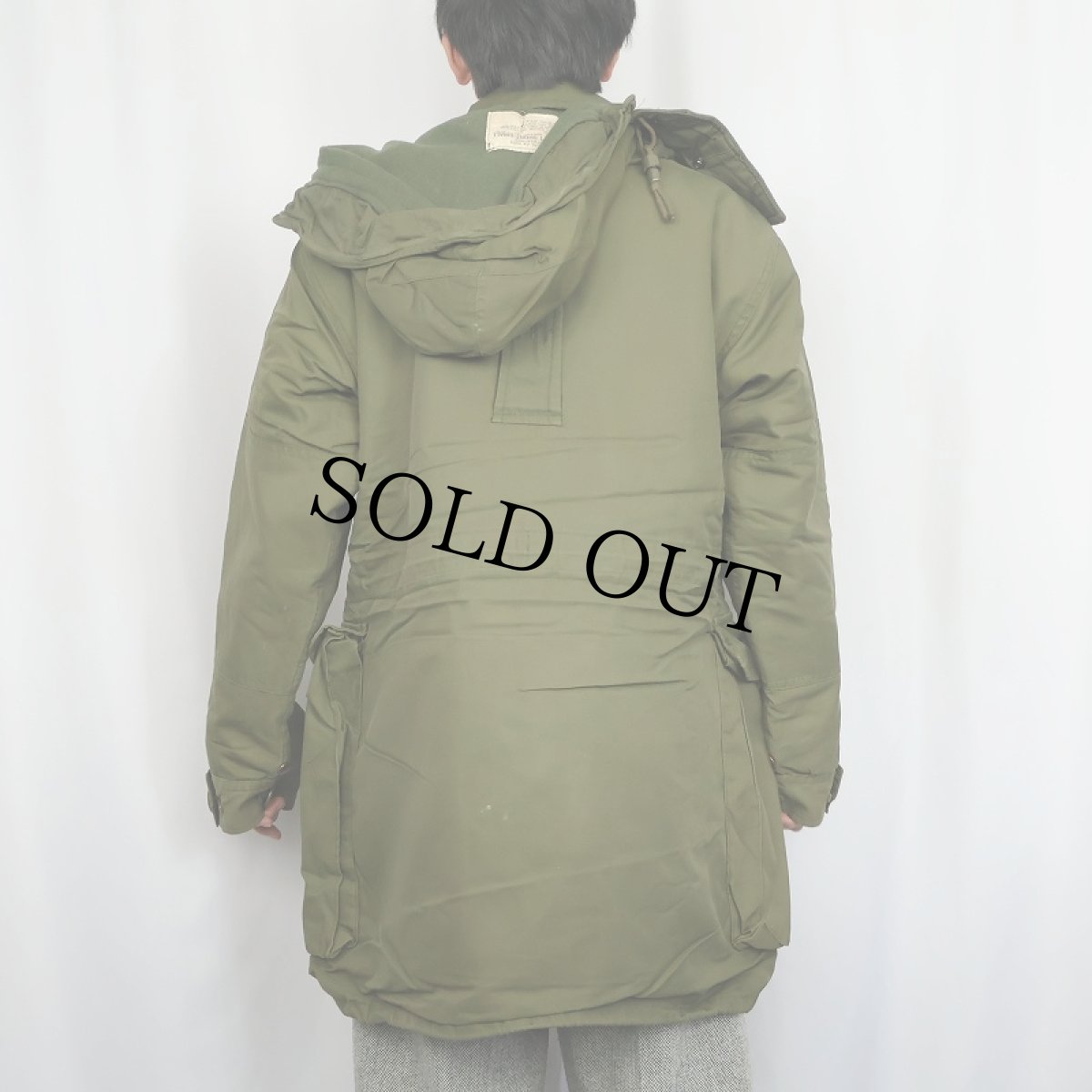 画像3: 90's CANADIAN ARMY ECW コンバットパーカー ライナー付き SHORT SMALL (3)