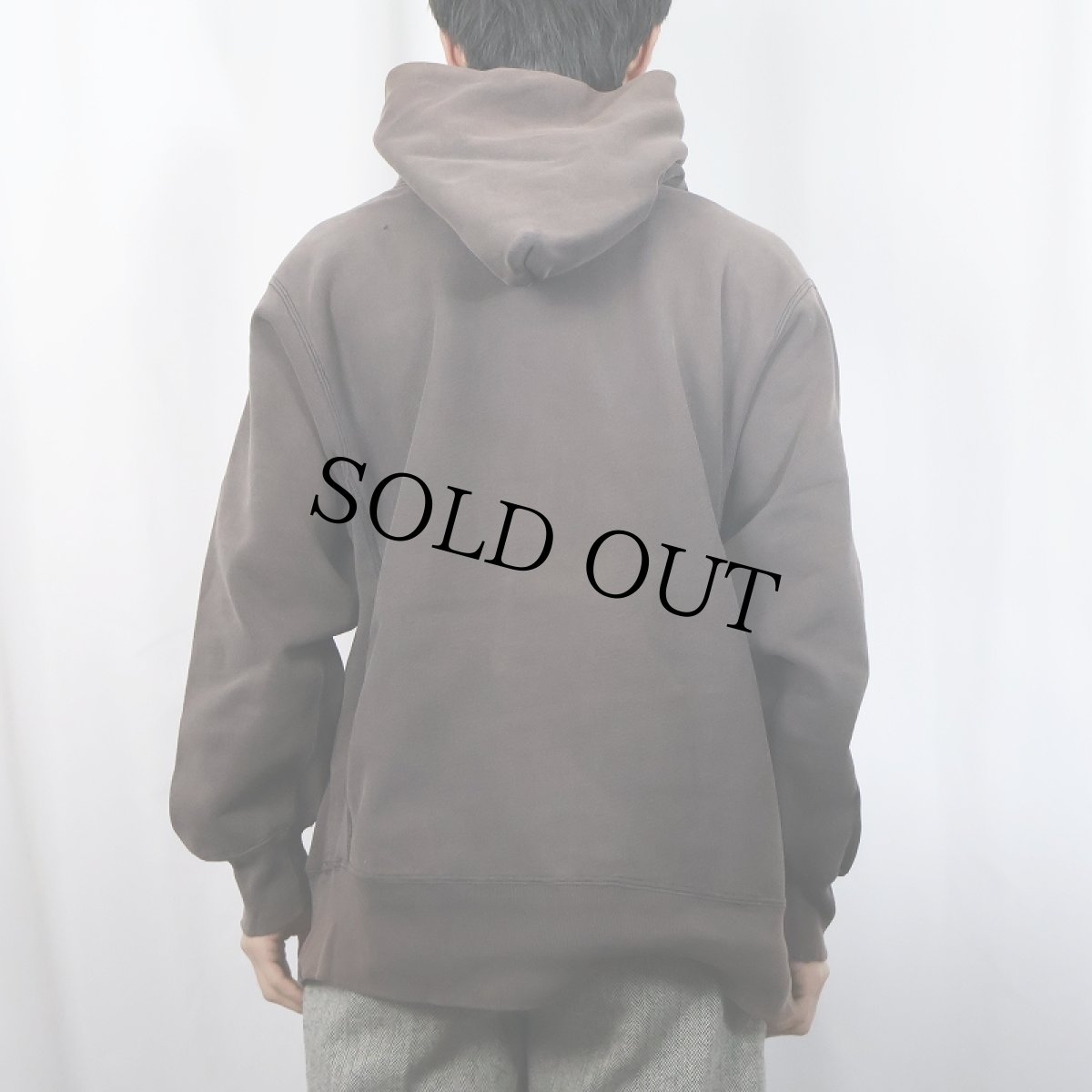 画像3: 80's Abercrombie&Fitch × Champion REVERSE WEAVE トリコタグ USA製 ロゴ刺繍 スウェットフーディー L (3)