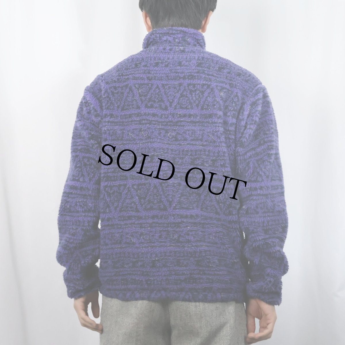 画像4: 90's Patagonia USA製 "Sarasa" グリセードプルオーバージャケット S (4)