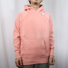 画像2: 60's 脇下三角ガゼット 無地ラグランスウェットフーディー (2)