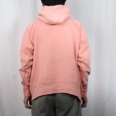 画像3: 60's 脇下三角ガゼット 無地ラグランスウェットフーディー (3)