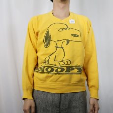画像3: 60's MAYO SPRUCE "SNOOPY" キャラクタープリント ラグランスウェット (3)