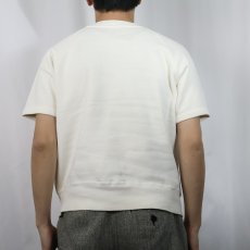 画像3: 60's LOONEY TUNES Road Runner × Plymouth キャラクタープリント 半袖ラグランスウェット (3)