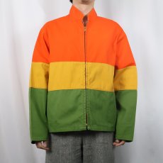 画像2: 60's Sears Sportswear コットンビーチジャケット L (2)