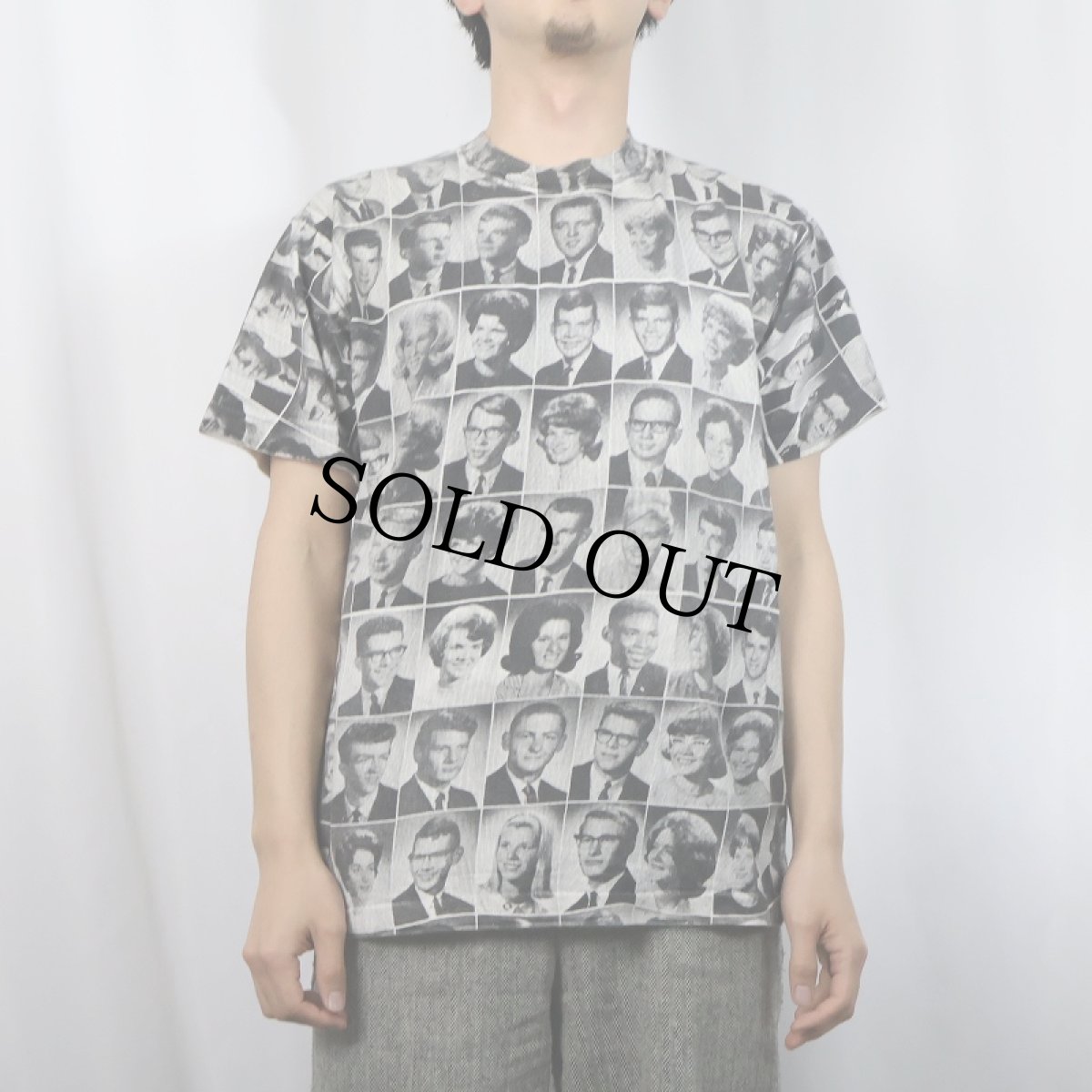 画像2: 90’s STANLEY DESANTIS USA製 フォトプリントTシャツ L (2)