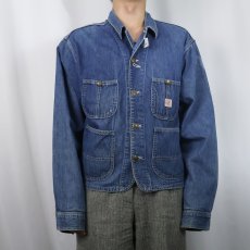 画像2: 50〜60's TUF NUT デニムエンジニアジャケット SIZE44 (2)