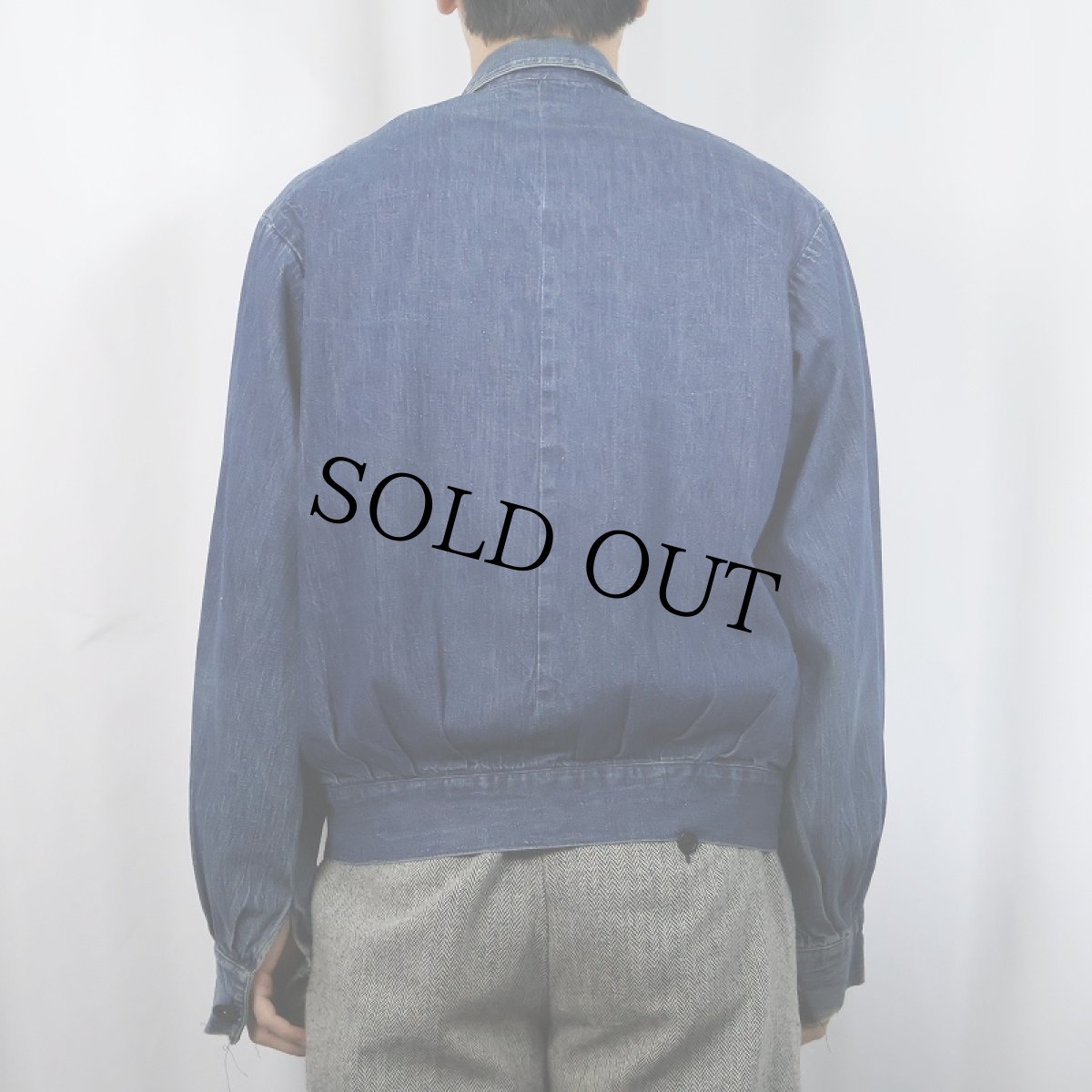 画像3: 40's〜 Western Costume デニムジャケット (3)