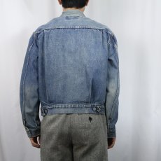 画像3: 50〜60's LEVI'S 507XX 紙パッチ 2nd デニムジャケット (3)