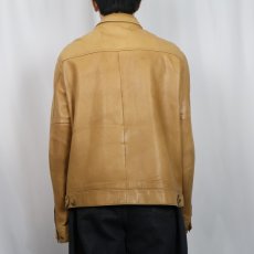 画像3: POLO Ralph Lauren ラムレザー スイングトップ L (3)