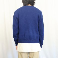 画像3: 60's CAMPUS GOLDEN TEE USA製 アルパカウール ニットカーディガン M (3)
