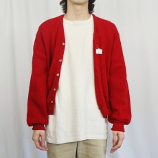 画像2: 60〜70's ROBERT BRUCE×Anorld Palmer USA製 アルパカ×ウール ニットカーディガン M (2)