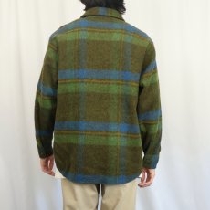 画像3: 50's McGREGOR USA製 チェック柄 ウールシャツ L (3)