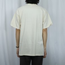 画像3: 90's Norman Rockwell USA製 "Waiting at Crestwood Train Station" アートプリントTシャツ DEADSTOCK L (3)