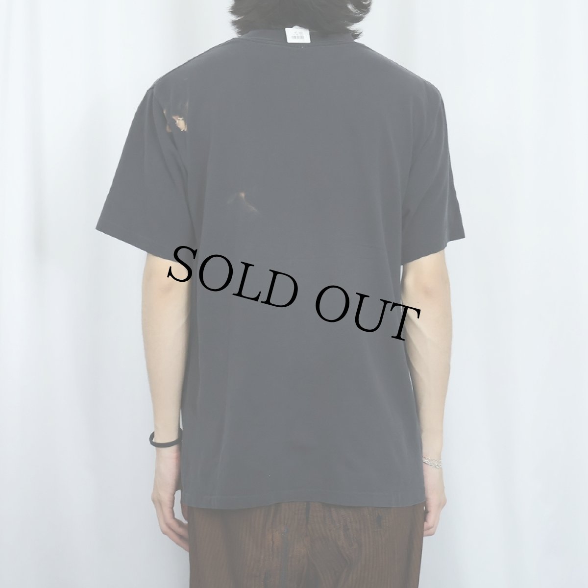 画像3: 90's USA製 NICE PEOPLE プリントTシャツ BLACK L (3)
