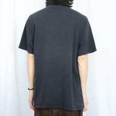 画像3: "IF I WANT YOUR OPINION ...." スマイルプリントTシャツ BLACK XL (3)