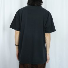 画像3: 90's Lee USA製 "DON'T PANIC" プリントTシャツ BLACK XL (3)