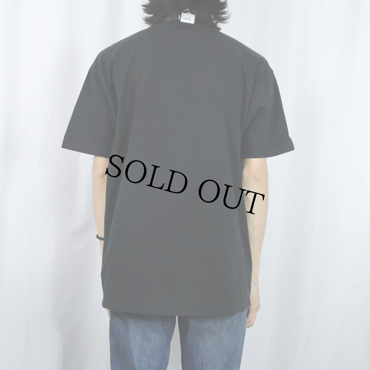 画像3: 90's RUSSELL ATHLETIC USA製 ポケットTシャツ BLACK L (3)