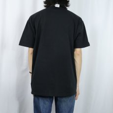 画像3: 90's RUSSELL ATHLETIC USA製 ポケットTシャツ BLACK L (3)