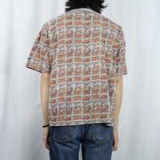 画像3: DOCKERS 総柄 プリントTシャツ L (3)