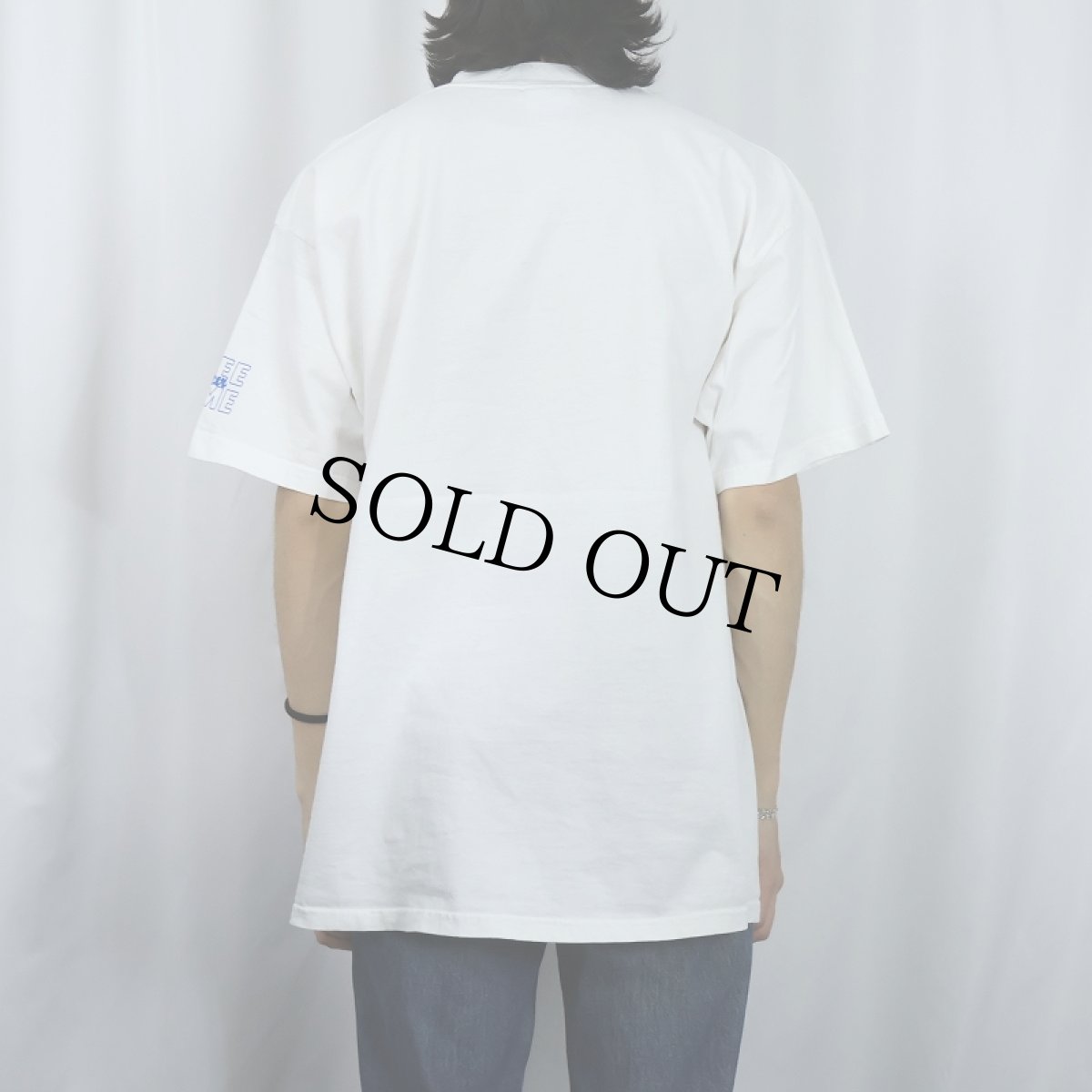 画像3: 2000's Blue Light "Victoria Day 2001" ヴィクトリア女王 ビールプリントTシャツ XL (3)