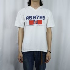 画像2: 90's THE ROLLING STONES ロックバンド ツアープリントTシャツ (2)