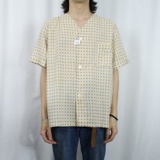 画像2: 60〜70's BRENT 総柄パジャマシャツ L (2)