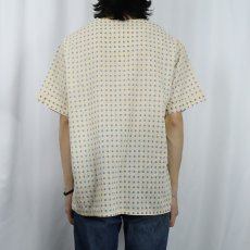 画像3: 60〜70's BRENT 総柄パジャマシャツ L (3)