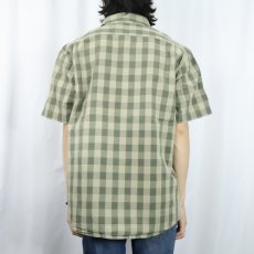 画像3: FILSON ブロックチェック柄 コットンシャツ XL (3)