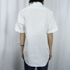 画像3: POLO Ralph Lauren "COWBOY WORKSHIRT" コットンメッシュシャツ L (3)